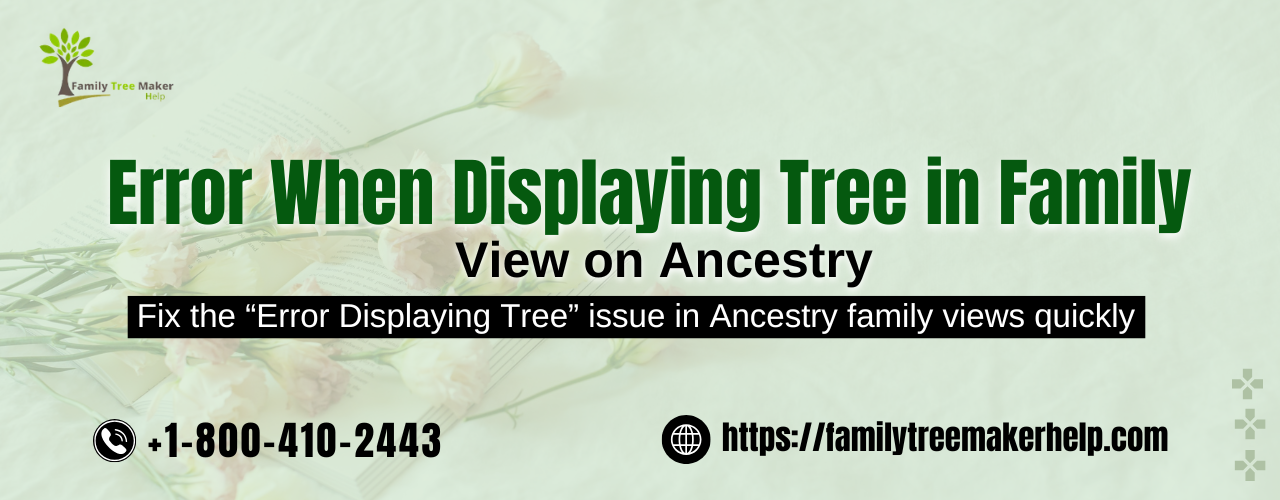 Error when displaying Tree