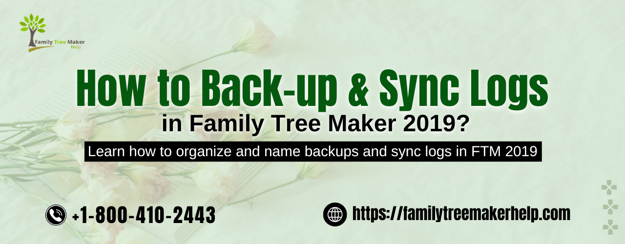 Sync Logs in Family Tree Maker 2019