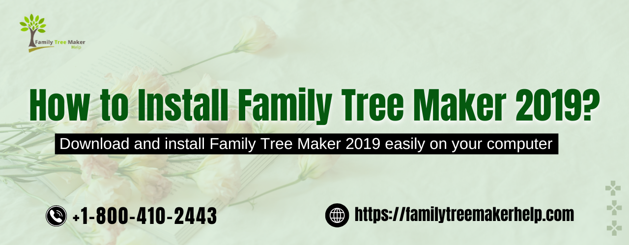 Install Family Tree Maker 2019