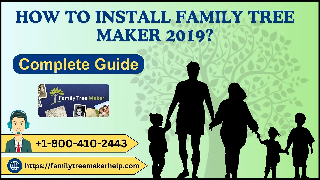 Install family tree maker 2019