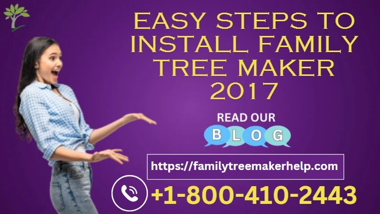install family tree maker 2017