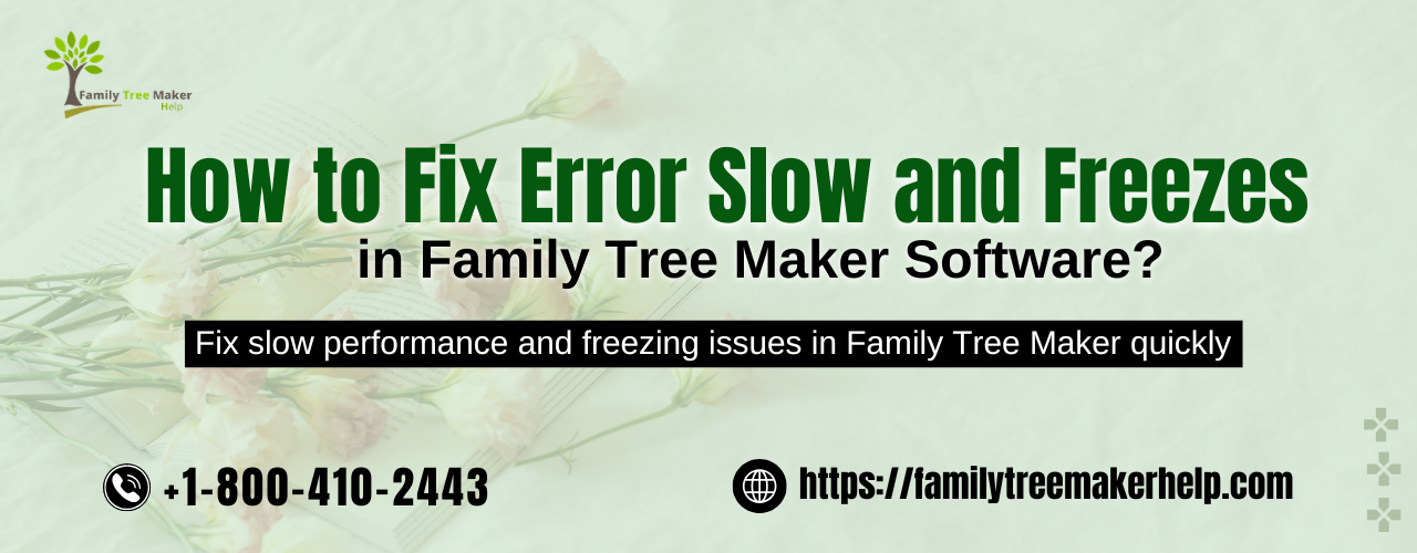 Fix Error Slow and Freezes in Family Tree
