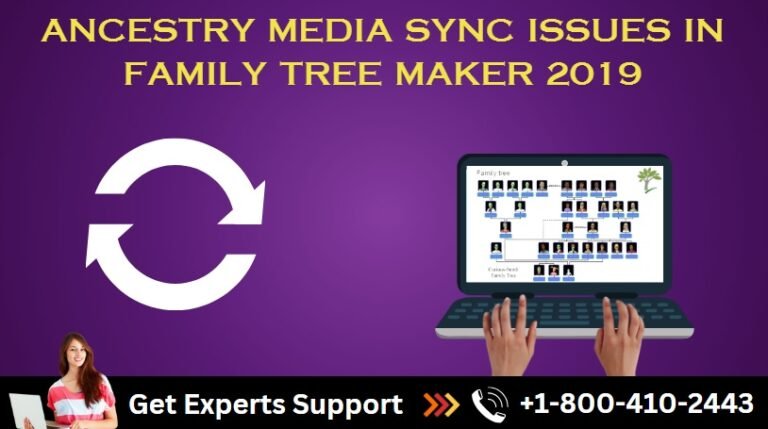 ancestry media sync issues FTM 2019