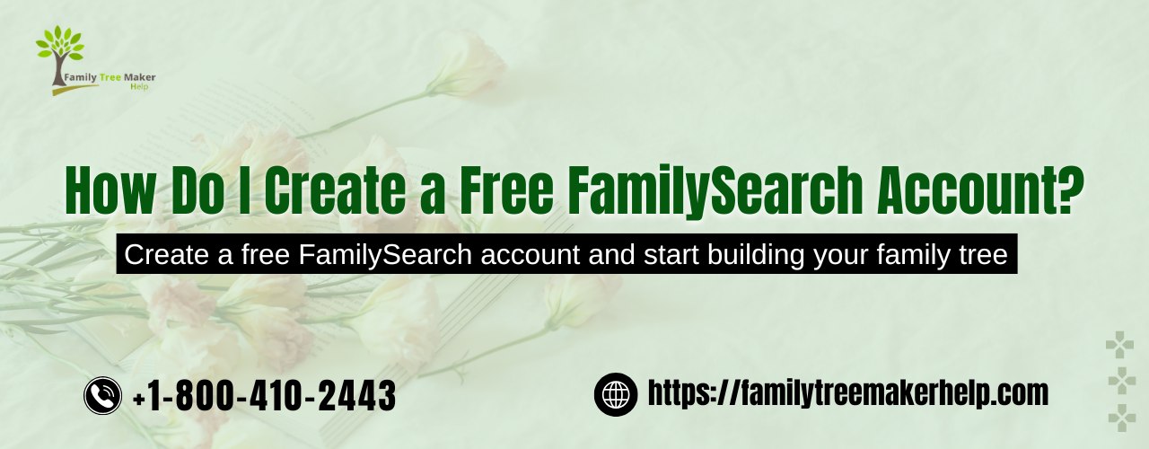 Free FamilySearch Account