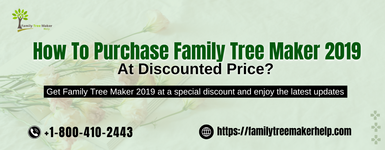 purchase family tree maker 2019