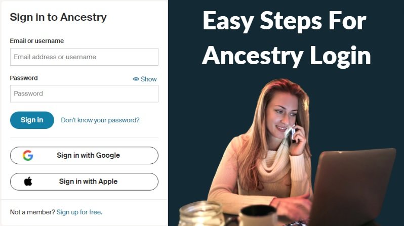 ancestry account login