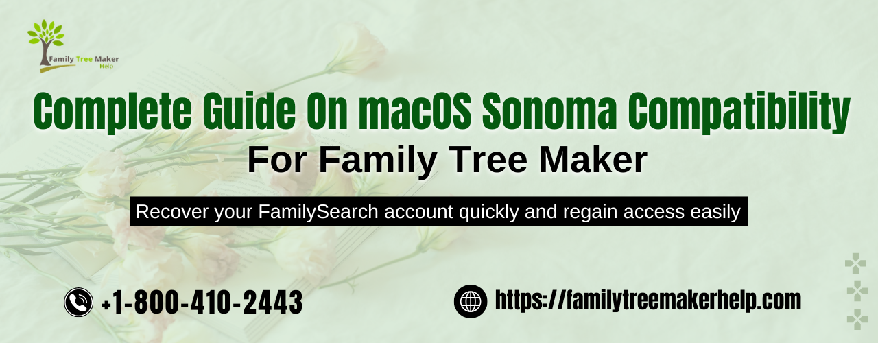 macOS Sonoma Compatibility for Family Tree Maker