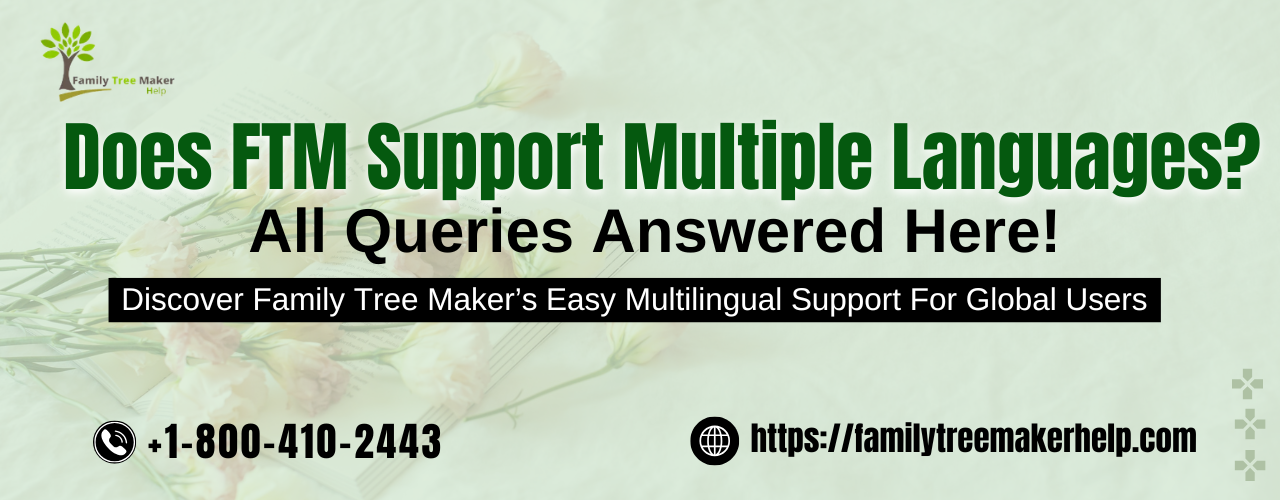 FTM Support Multiple Languages